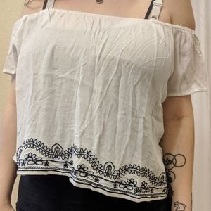Flowy off the shoulder top